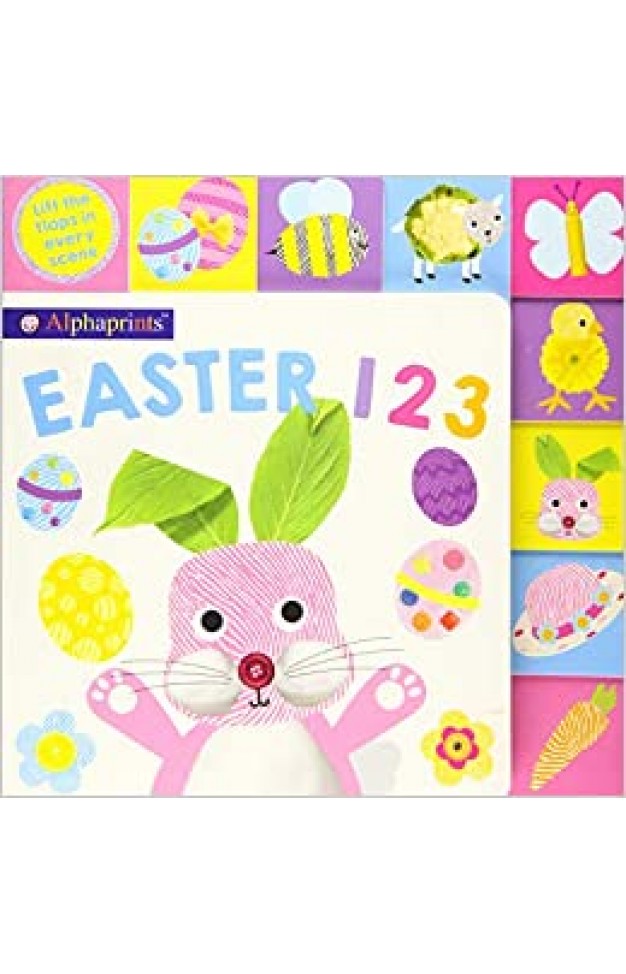 Alphaprints Easter 123 - Board book